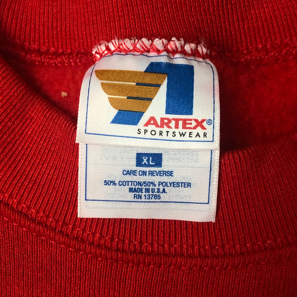 Vintage Deadstock NWOT NBA Chicago Bulls Basketball Artex Crewneck Sweatshirt (XL)
