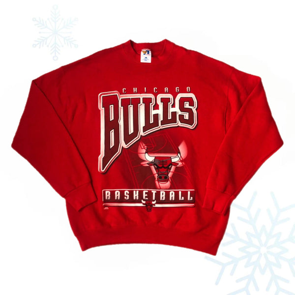 Vintage Deadstock NWOT NBA Chicago Bulls Basketball Artex Crewneck Sweatshirt (XL)