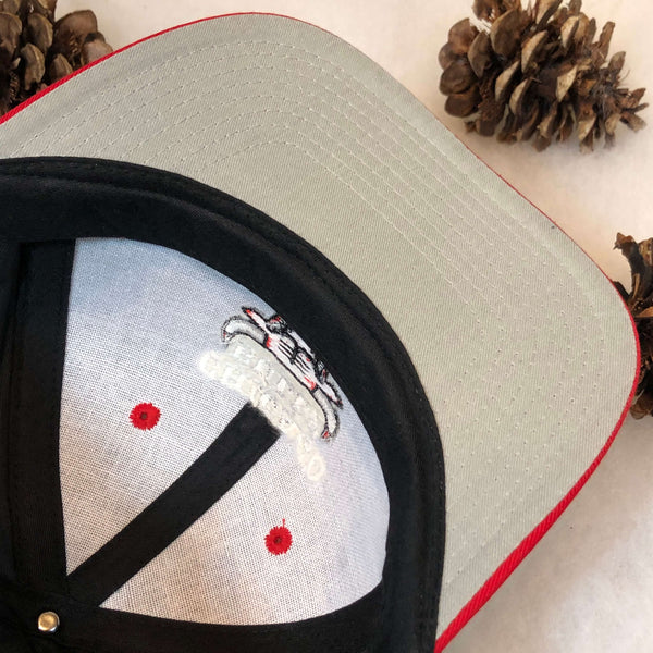 Vintage Deadstock NWT NBA Chicago Bulls Logo 7 Twill Snapback Hat