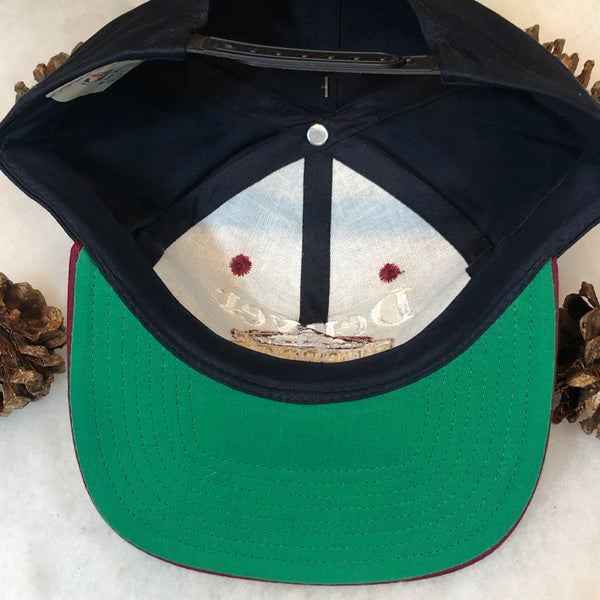 Vintage Deadstock NWT NBA Denver Nuggets Twins Enterprise Bar Line Twill Snapback Hat