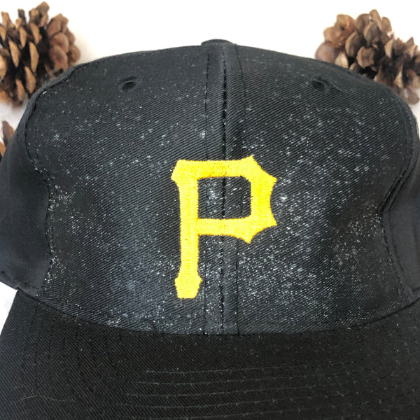 Vintage Deadstock NWT MLB Pittsburgh Pirates Logo 7 Twill Snapback Hat