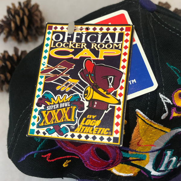 Vintage Deadstock NWT NFL Green Bay Packers Super Bowl Champions XXXI Logo Athletic Snapback Hat