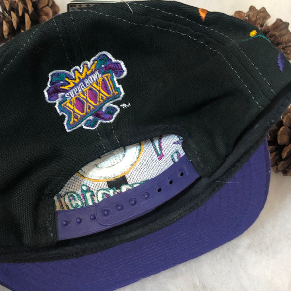 Vintage Deadstock NWT NFL Green Bay Packers Super Bowl Champions XXXI Logo Athletic Snapback Hat