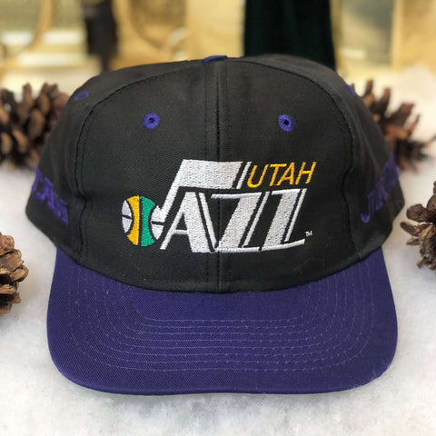 Vintage NBA Utah Jazz Competitor Twill Snapback Hat