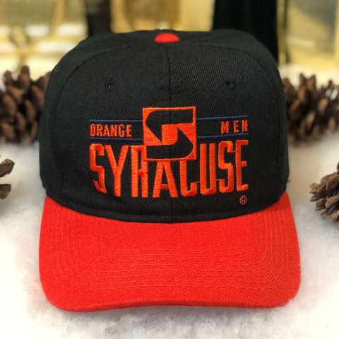 Vintage NCAA Syracuse Orangemen Cardinal Cap Wool Snapback Hat