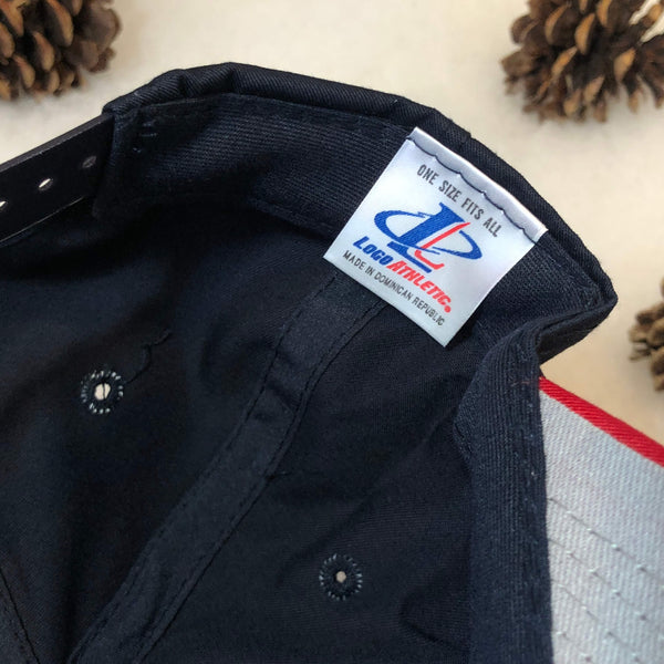 Vintage Deadstock NWT MLB Cleveland Indians Logo Athletic Twill Snapback Hat