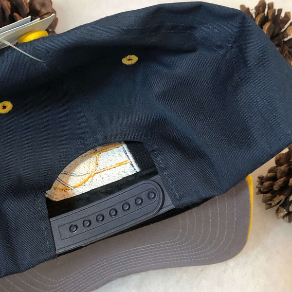 Vintage Deadstock NWT NBA Indiana Pacers Twins Enterprise Twill Snapback Hat