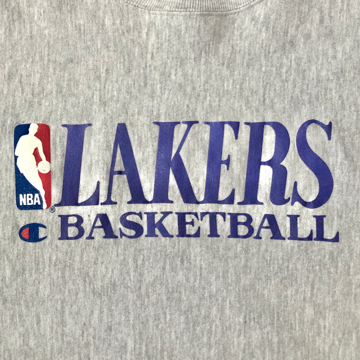 Vintage NBA Los Angeles Lakers Champion Reverse Weave Crewneck 
