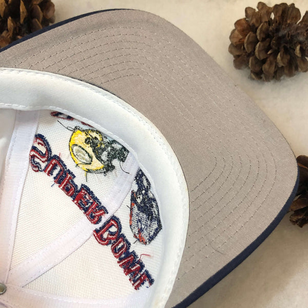 Vintage Deadstock NWOT NFL Super Bowl XXXII Green Bay Packers Denver Broncos Logo 7 Twill Snapback Hat