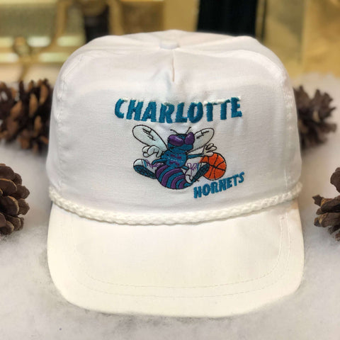Vintage NBA Charlotte Hornets Eagle Ridge Twill Snapback Hat