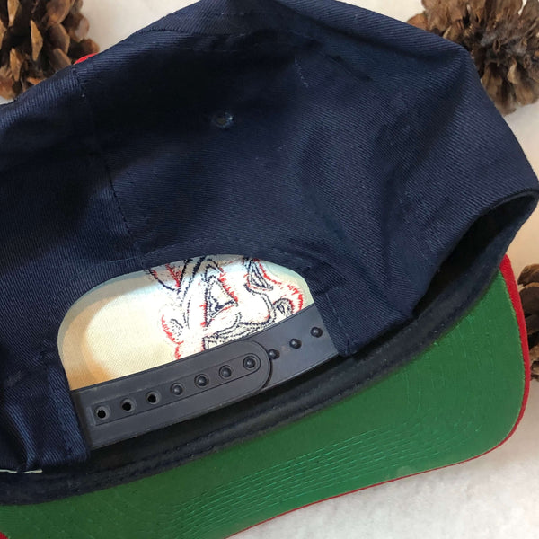 Vintage MLB Cleveland Indians New Era Twill Snapback Hat