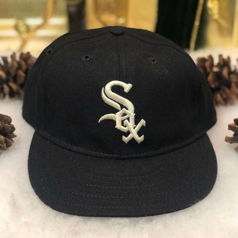 Vintage MLB Chicago White Sox New Era Wool Fitted Hat 7 5/8