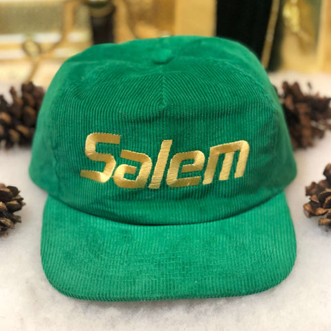 Vintage Salem Cigarettes Corduroy Snapback Hat