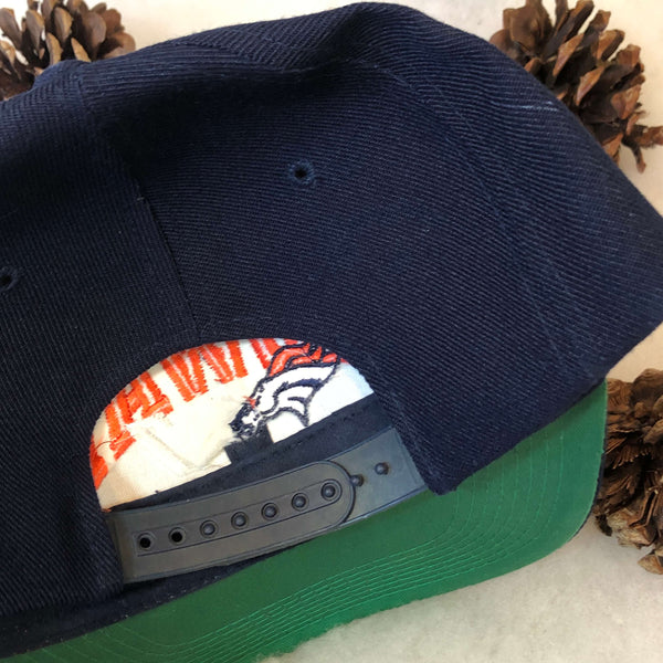 Vintage Deadstock NWOT NFL Denver Broncos John Elway Headmaster Wool Snapback Hat