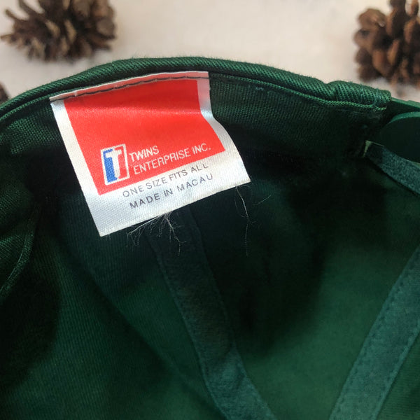 Vintage Deadstock NWT NCAA Miami Hurricanes Twins Enterprise Twill Snapback Hat