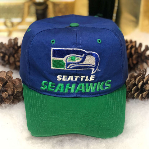 Vintage NFL Seattle Seahawks New Era Twill Snapback Hat