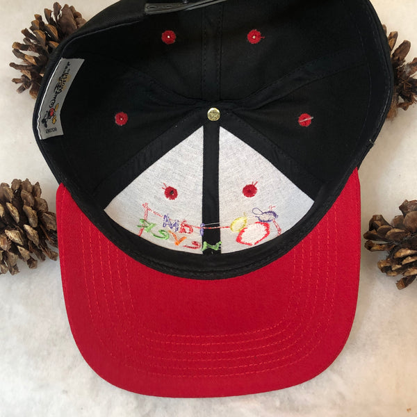 Vintage Deadstock NWT Disney "I Am Never Growing Up" Twill Snapback Hat