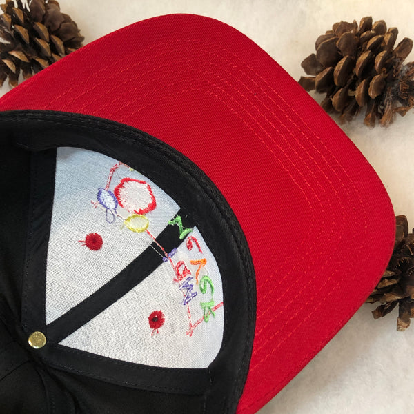 Vintage Deadstock NWT Disney "I Am Never Growing Up" Twill Snapback Hat