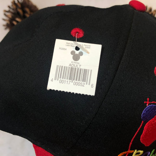 Vintage Deadstock NWT Disney "I Am Never Growing Up" Twill Snapback Hat