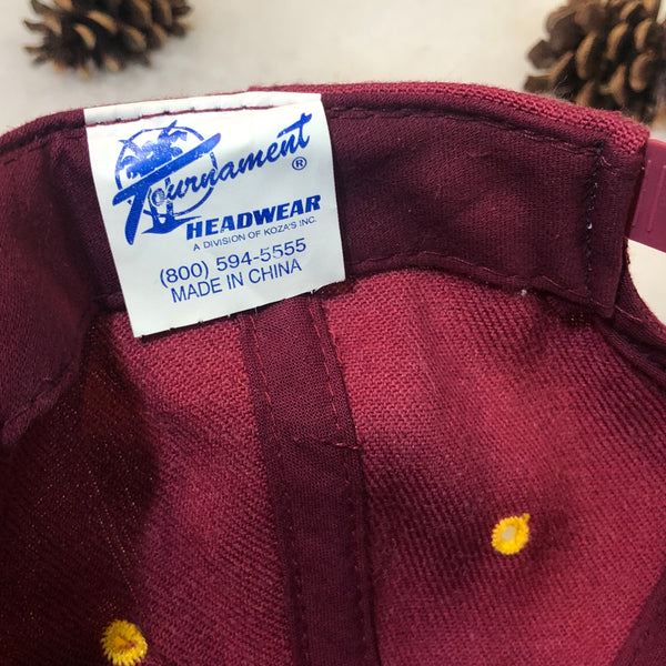 Vintage Deadstock NWT NCAA Minnesota Golden Gophers Wool Ears Snapback Hat