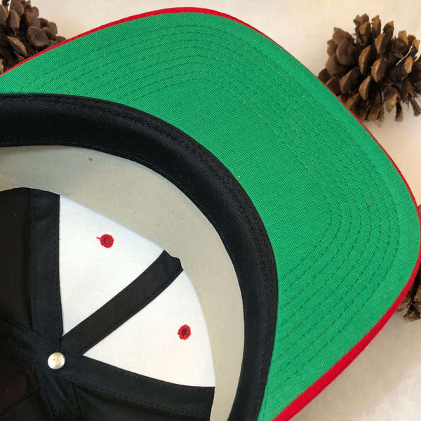 Vintage Deadstock NWT IHL San Francisco Spiders The G Cap Wave Twill Snapback Hat