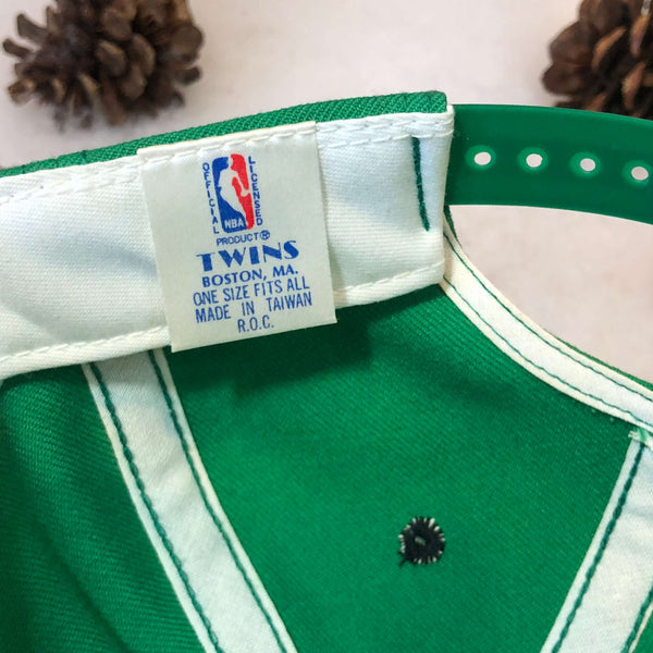 Vintage Deadstock NWT NBA Boston Celtics Twins Enterprise Wool Snapback Hat