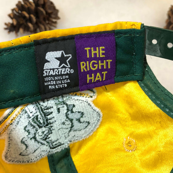 Vintage Deadstock NWT MLB Oakland Athletics Starter Nylon Snapback Hat