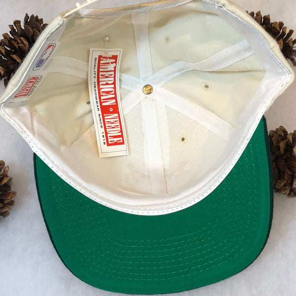 Vintage Deadstock NWT MLB Oakland Athletics American Needle Wool Snapback Hat