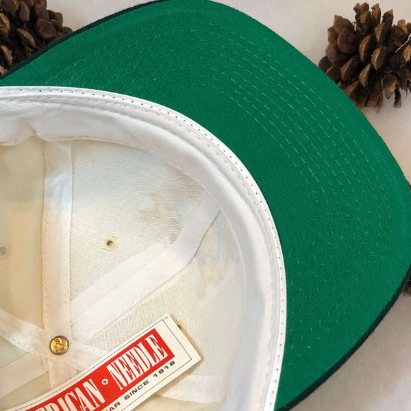 Vintage Deadstock NWT MLB Oakland Athletics American Needle Wool Snapback Hat