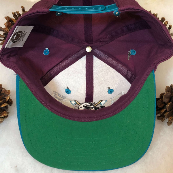 Vintage Deadstock NWOT NHL Anaheim Mighty Ducks Annco Twill Snapback Hat