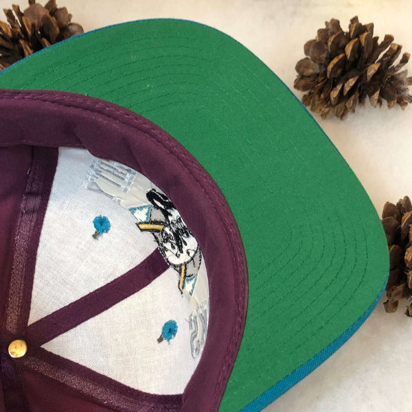 Vintage Deadstock NWOT NHL Anaheim Mighty Ducks Annco Twill Snapback Hat