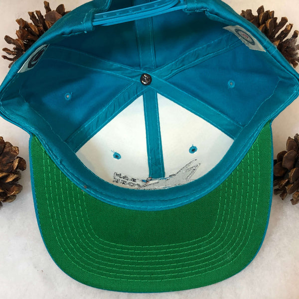 Vintage Deadstock NWOT NHL San Jose Sharks YoungAn Twill Snapback Hat