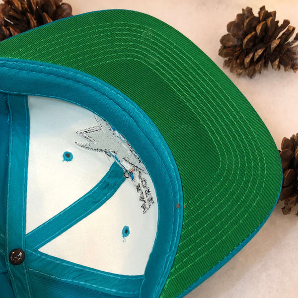 Vintage Deadstock NWOT NHL San Jose Sharks YoungAn Twill Snapback Hat