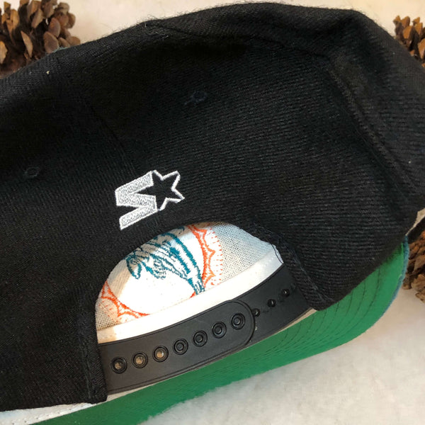 Vintage Deadstock NWOT NFL Miami Dolphins Starter Wool Snapback Hat