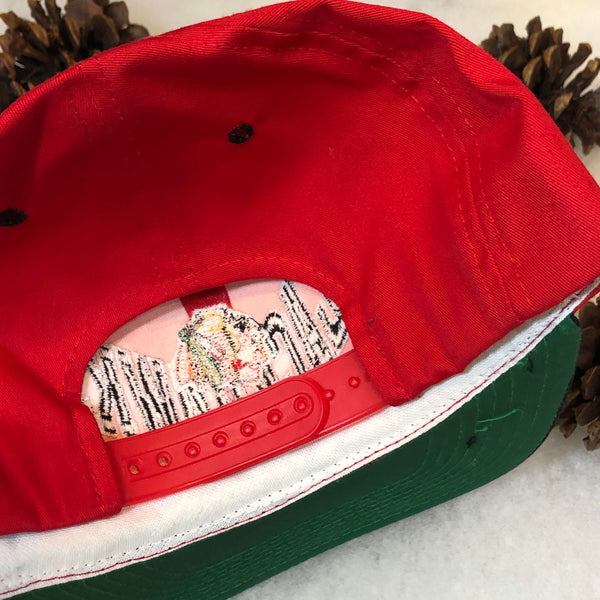 Vintage Deadstock NWOT NHL Chicago Blackhawks Annco Twill Snapback Hat