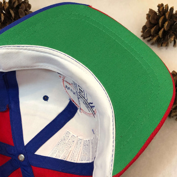 Vintage Deadstock NWOT NHL Winnipeg Jets American Needle Swirl Wool Snapback Hat