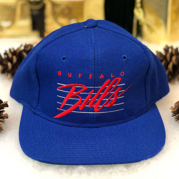 Vintage Deadstock NWT NFL Buffalo Bills Drew Pearson Wool Snapback Hat