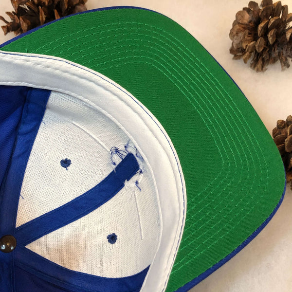 Vintage Deadstock NWOT NFL Indianapolis Colts Annco Split Bar Twill Snapback Hat