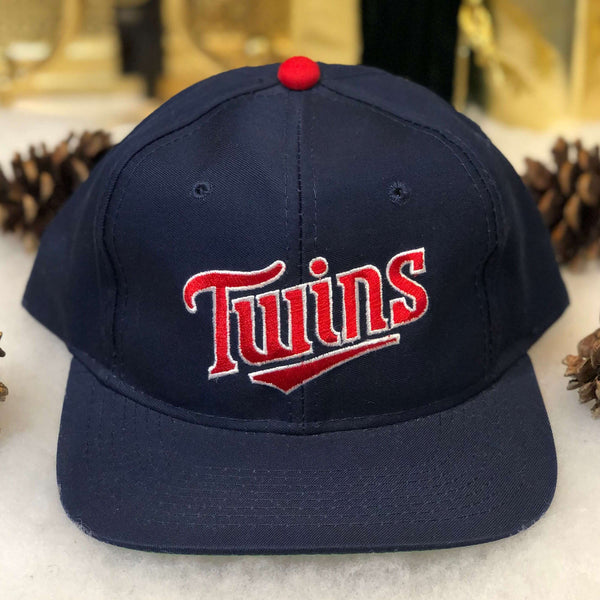 Vintage Deadstock NWT MLB Minnesota Twins The Game Twill Snapback Hat