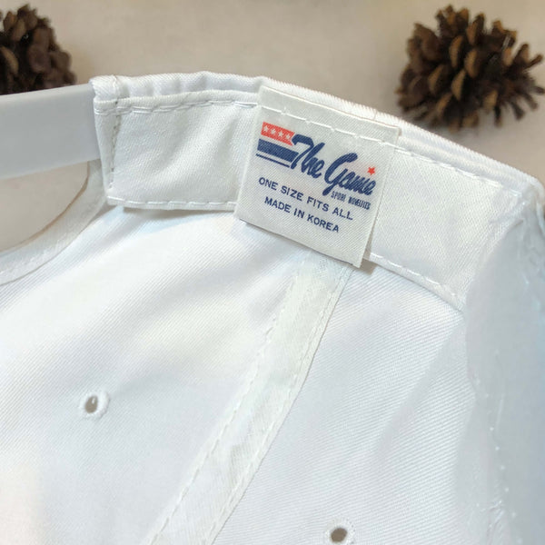 Vintage Deadstock NWT MLB Minnesota Twins The Game Split Bar Twill Snapback Hat