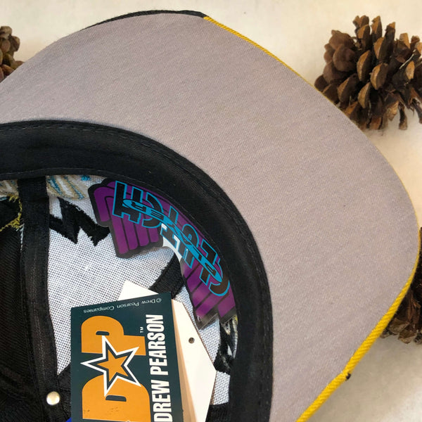 Vintage Deadstock NWOT NFL Jacksonville Jaguars Drew Pearson Jagged Edge Wool Snapback Hat