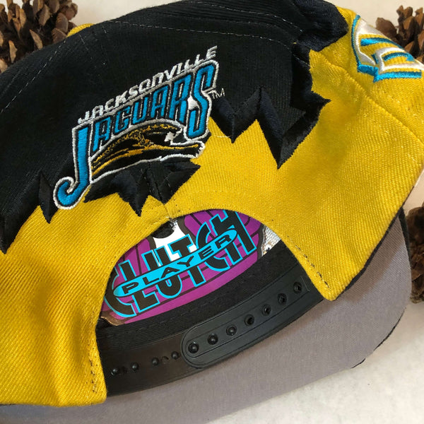 Vintage Deadstock NWOT NFL Jacksonville Jaguars Drew Pearson Jagged Edge Wool Snapback Hat