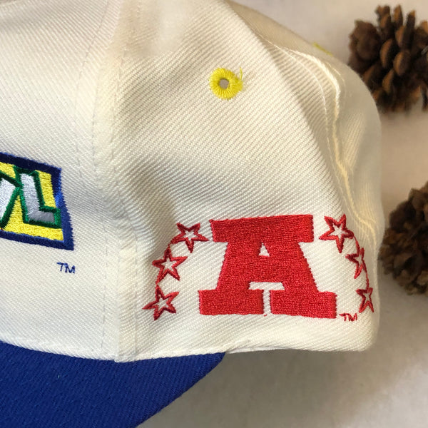 Vintage Deadstock NWT 1994 Hawaii NFL Pro Bowl Logo Athletic Wool Snapback Hat