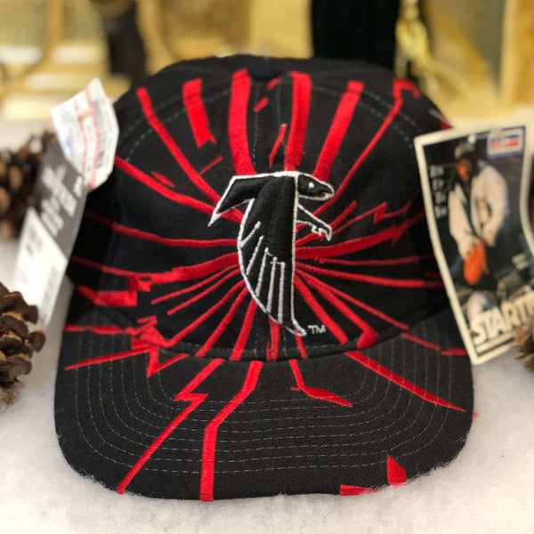 Vintage Deadstock NWT NFL Atlanta Falcons Starter Collision Snapback Hat