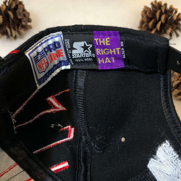 Vintage Deadstock NWT NFL Atlanta Falcons Starter Collision Snapback Hat