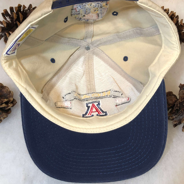 Vintage Deadstock NWT 1997 NCAA Arizona Wildcats Final Four College Basketball Champions Logo 7 Twill Snapback Hat