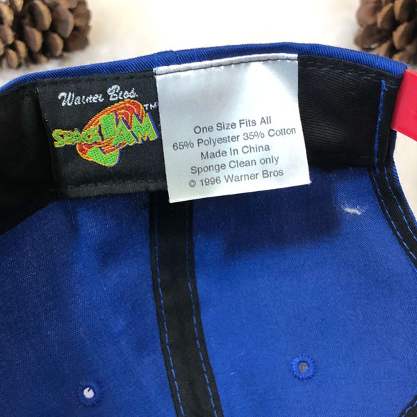 Vintage Deadstock NWT 1996 Space Jam Bugs Bunny Twill Snapback Hat