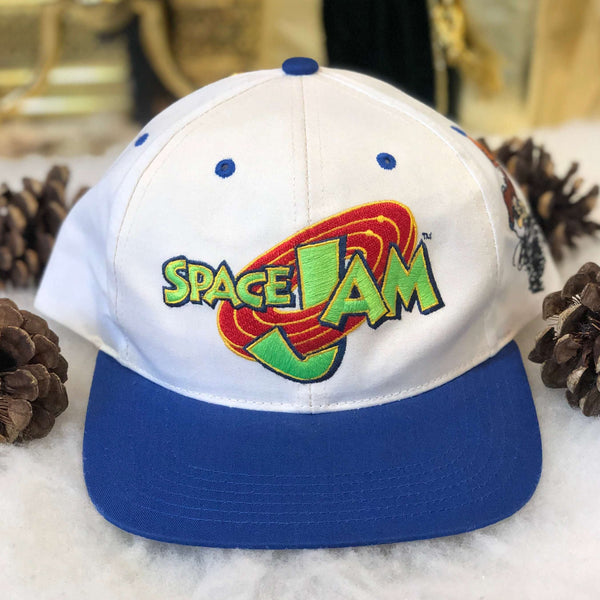 Vintage Deadstock NWT 1996 Space Jam Taz Twill Snapback Hat