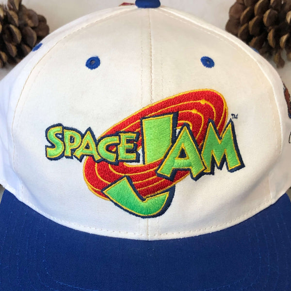 Vintage Deadstock NWT 1996 Space Jam Taz Twill Snapback Hat