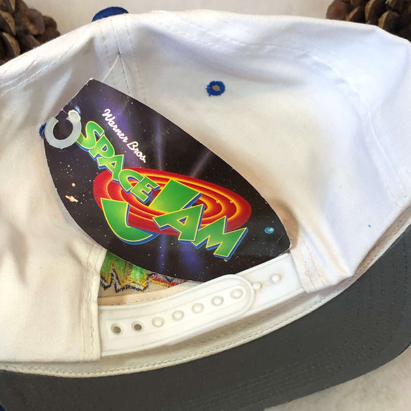 Vintage Deadstock NWT 1996 Space Jam Taz Twill Snapback Hat